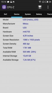 Обзор Meizu U20