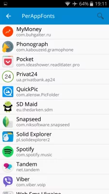 Как поменять шрифт на Android