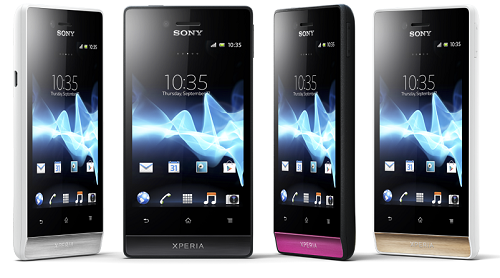 Sony Xperia miro уже в России!