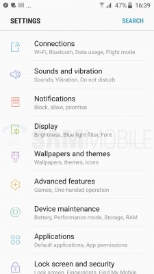 Как выглядит TouchWiz от Samsung на базе Android 7.0 Nougat
