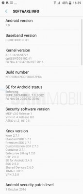 Как выглядит TouchWiz от Samsung на базе Android 7.0 Nougat
