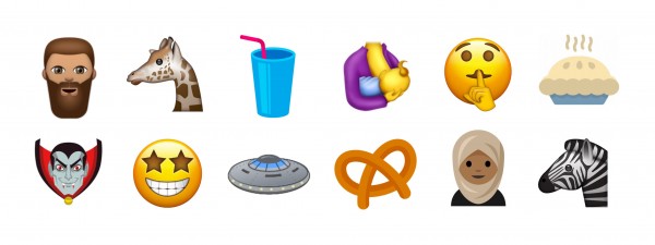 Вампир, жираф, носки и другие эмодзи в предстоящем Unicode 10