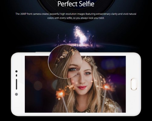 Представлен смартфон Vivo V5 с селфи-камерой на 20 Мп