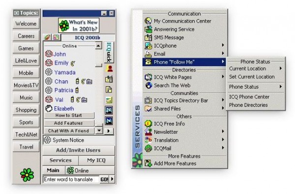 ICQ исполнилось 20 лет