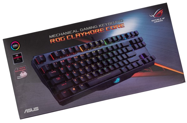 Обзор игровой клавиатуры ASUS ROG Claymore Core — Упаковка и комплектация. 1