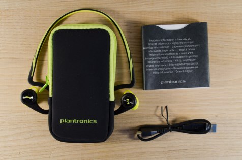 Обзор Plantronics BackBeat FIT — Комплектация. 12