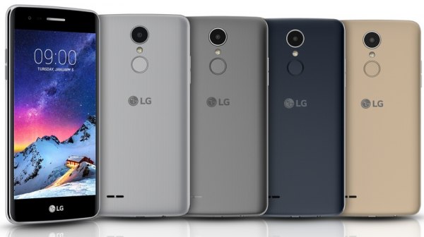 LG анонсировала новые смартфоны: K3, K4, K8, K10 и Stylus 3