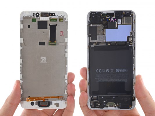 Разбор Meizu MX6 от iFixit