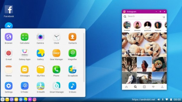 Каким будет интерфейс десктопного Android от Samsung