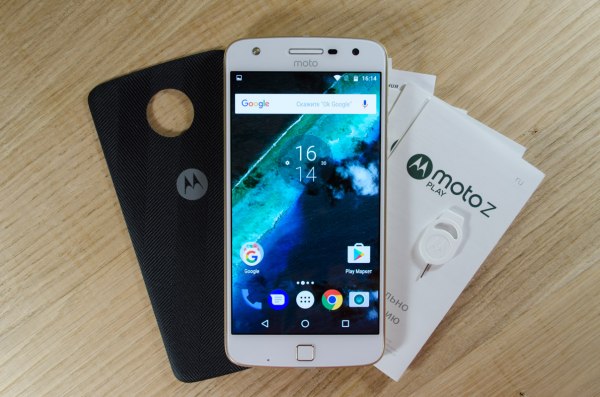 Обзор Moto Z Play — Внешний вид