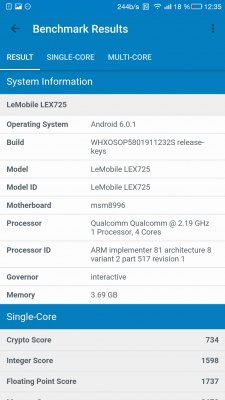 Обзор LeEco Le Pro 3 — Железо. 13