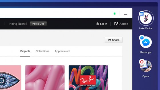 Opera Neon — экспериментальный браузер будущего для Windows и macOS