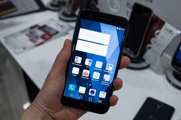 LG представила обновлённые смартфоны К-серии 2017 года