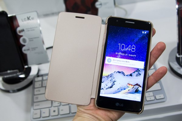 LG представила обновлённые смартфоны К-серии 2017 года