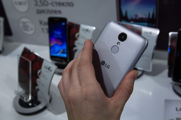 LG представила обновлённые смартфоны К-серии 2017 года