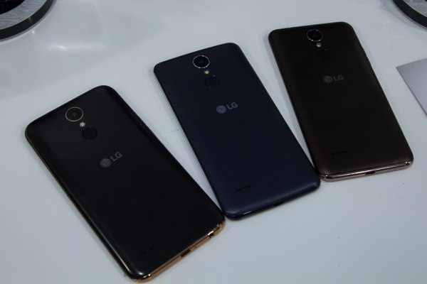 LG представила обновлённые смартфоны К-серии 2017 года
