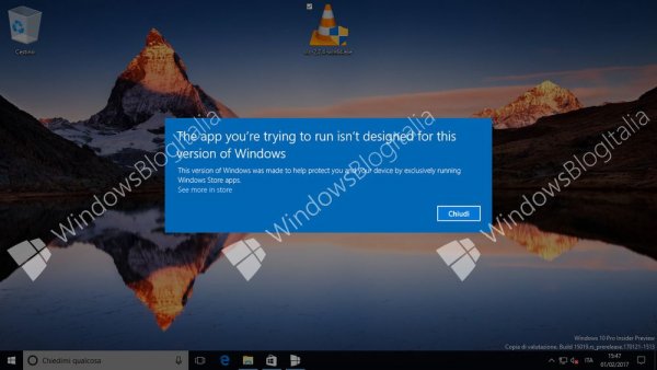 Появились первые скриншоты Windows 10 Cloud — упрощенной версии ОС