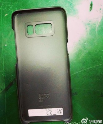 Чехлы для Galaxy S8 подтверждают расположение сканера отпечатков пальцев
