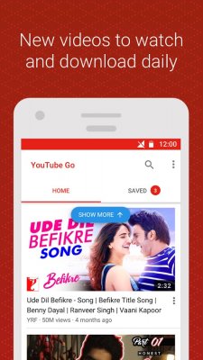 Вышло приложение YouTube Go для сохранения видео на Android