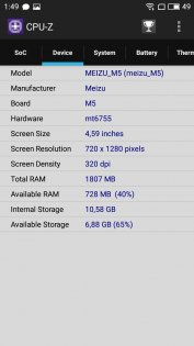 Обзор Meizu M5 — Железо. 9