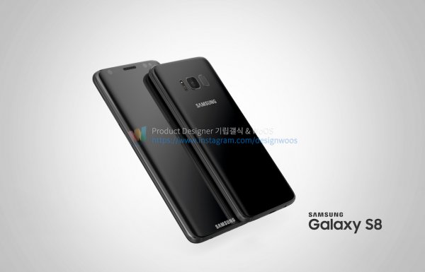 Новые рендеры Galaxy S8 полностью раскрывают дизайн смартфона