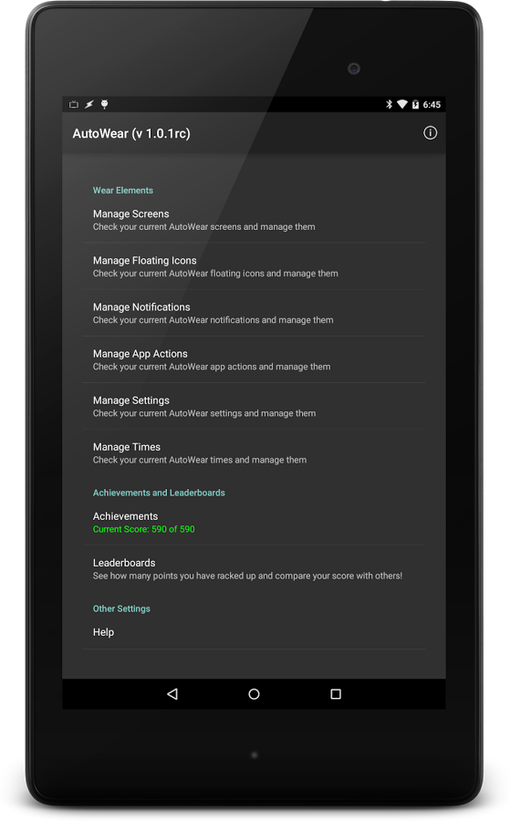 AutoWear 3.2.16. Скриншот 7