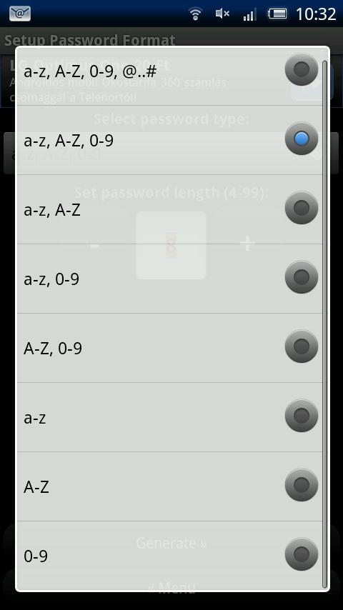Password Generator 1.7.1. Скриншот 4
