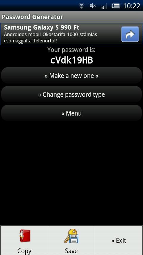 Password Generator 1.7.1. Скриншот 5