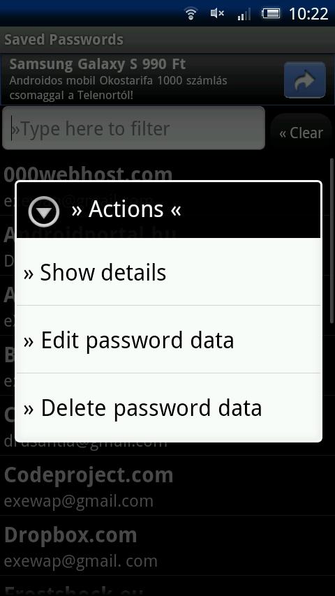 Password Generator 1.7.1. Скриншот 8