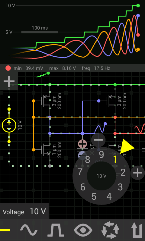 EveryCircuit 2.31. Скриншот 4
