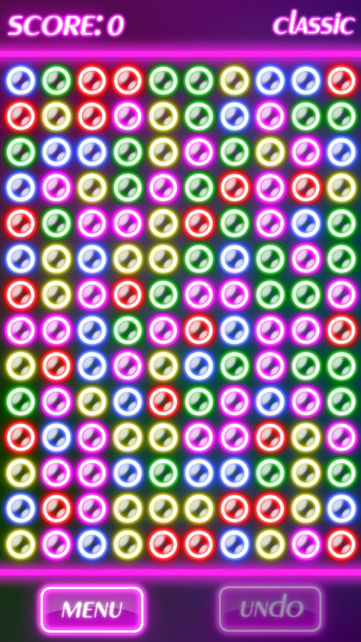 Bubble Breaker Neon 1.0. Скриншот 2