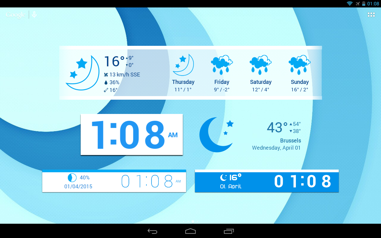 Best Widgets 2.1.1. Скриншот 8
