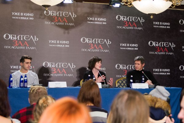 Милла Йовович прибыла в Москву поддержать фанатов Resident Evil