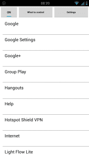 App Override 0.48. Скриншот 2