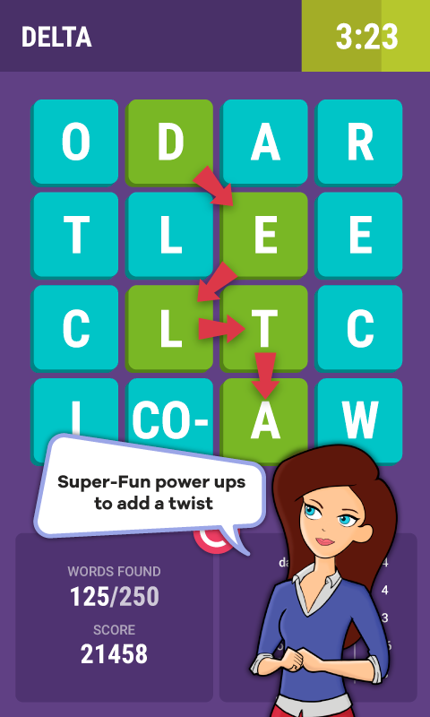 Wordathon: Classic Word Search 11.7.8. Скриншот 3