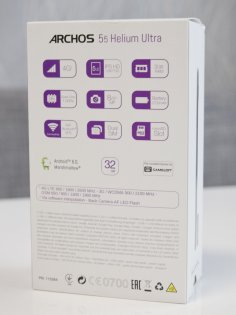 Обзор Archos 55 Helium Ultra — Комплектация. 3