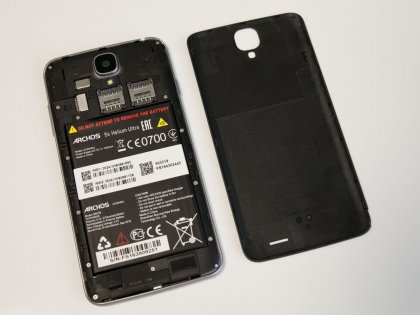 Обзор Archos 55 Helium Ultra — Внешний вид. 6