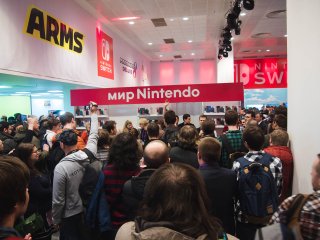 Старт продаж Nintendo Switch