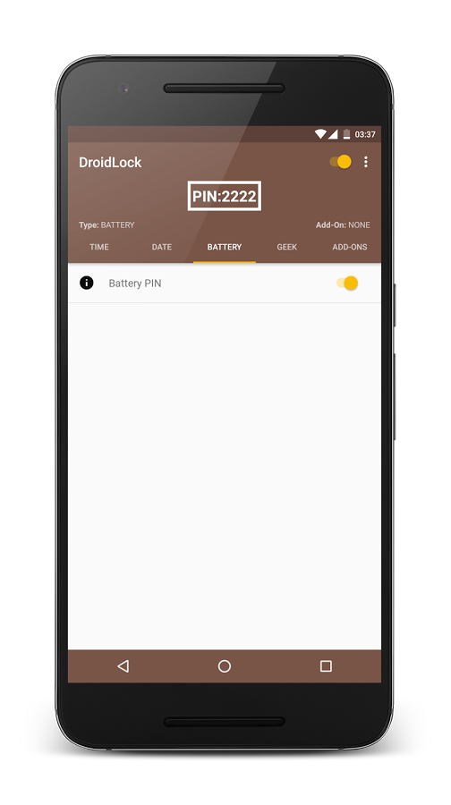 DroidLock: Dynamic Lockscreen 1.0.3b. Скриншот 3
