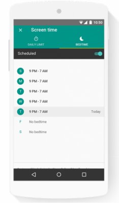 Приложение Family Link от Google контролирует смартфон ребенка