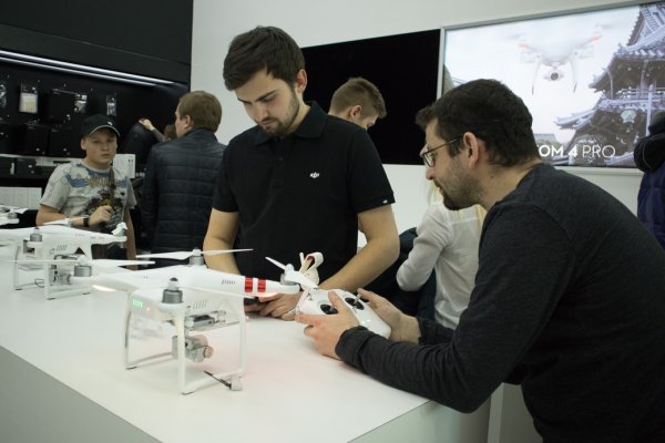 DJI открыли авторизованный магазин в Москве