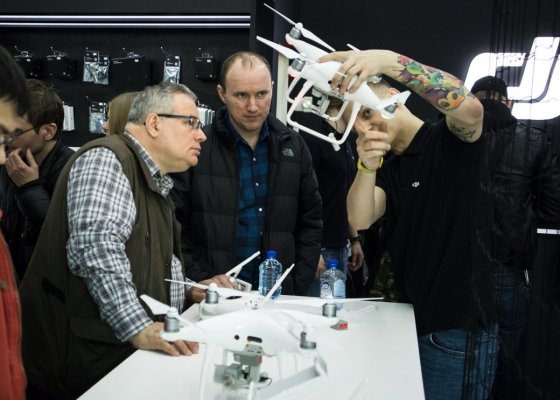 DJI открыли авторизованный магазин в Москве
