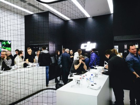 DJI открыли авторизованный магазин в Москве