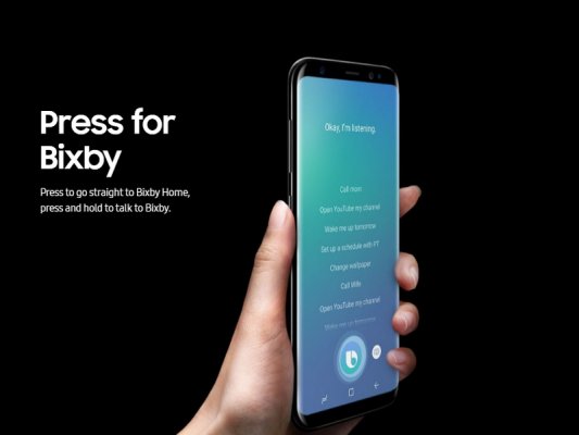 Как переназначить левую кнопку в Galaxy S8