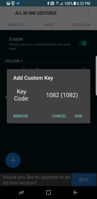 Как переназначить левую кнопку в Galaxy S8