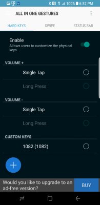 Как переназначить левую кнопку в Galaxy S8