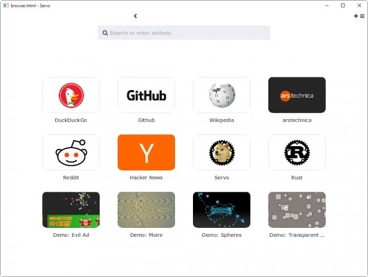 Экспериментальный браузер Mozilla Servo доступен для Windows