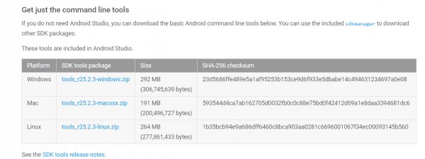 Разработка под Android: устанавливаем SDK