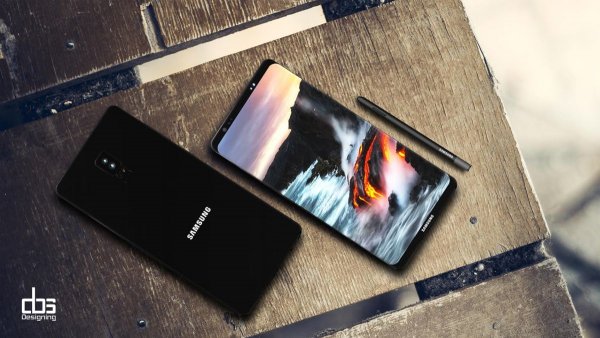Galaxy Note 8: вероятная дата выхода и неофициальные рендеры