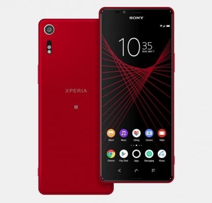 Sony Xperia X Ultra c экраном 21:9 появился на рендерах
